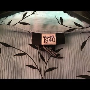 Really dressy shirt w/vine designs on it